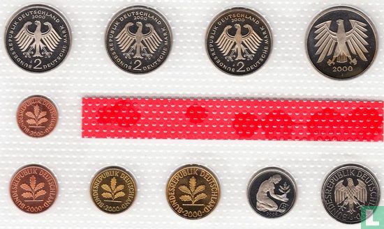 Germany mint set 2000 (J) - Image 1