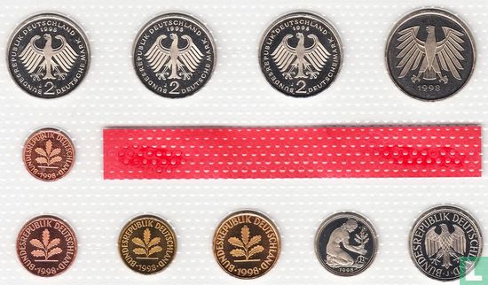 Germany mint set 1998 (J) - Image 1