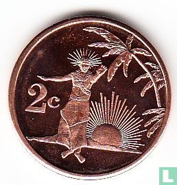 Tokelau 2 cents 2012 (PROOF) - Image 2