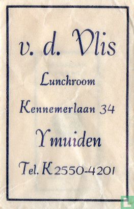 v.d. Vlis Lunchroom - Image 1