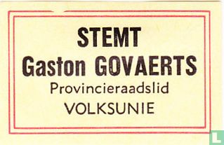 Stemt Gaston Govaerts
