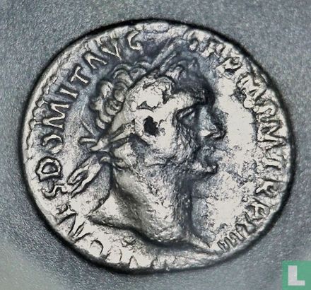 Römischen Reiches, AR Denar, 81-96 AD, Domitian, Rom, 92-93 AD - Bild 1