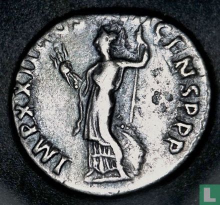 Empire romain, AR Denarius, 81-96, Domitien, Rome, 92-93 AD - Image 2