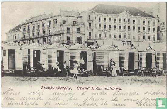 Blankenberghe. Grand Hôtel Godderis.