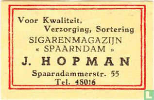 Sigarenmagazijn J. Hopman