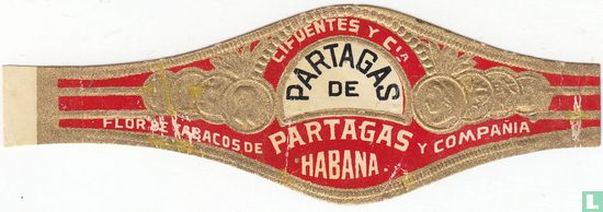 Cifuentes y Cia Partagas de Partagas Habana - Flor de Tabacos de - y Compañia  - Afbeelding 1