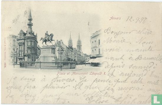 Place et monument Léopold 1er