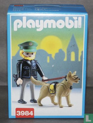 Playmobil 3984 Agent met politiehond 