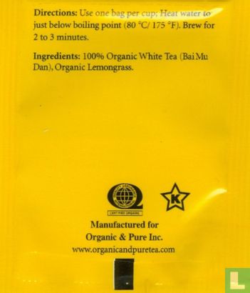 White Tea with Lemongrass - Afbeelding 2