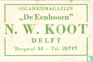 Sigarenmagazijn "De Eenhoorn" - N.W. Koot