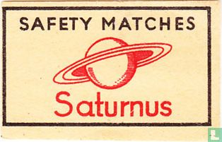 Safety Matches Saturnus