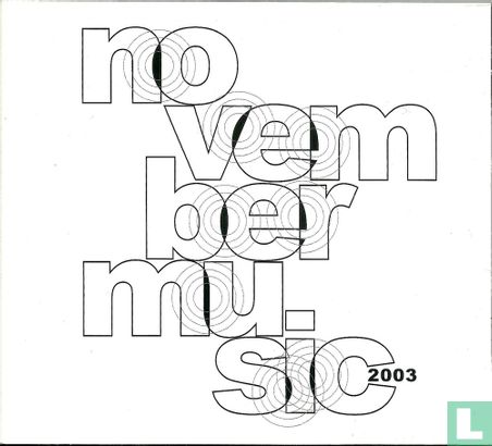 November Music 2003 - Image 1