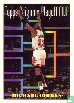 Reigning Playoff MVP - Michael Jordan - Afbeelding 1