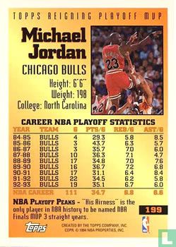Reigning Playoff MVP - Michael Jordan - Afbeelding 2