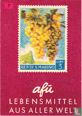 Lebensmittel aus aller Welt - San Marino