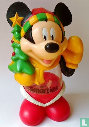 Mickey Mouse met kerstboom