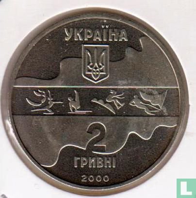 Oekraïne 2 hryvni 2000 "Summer Olympics in Sydney - Triple jump" - Afbeelding 1
