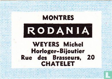 Rodania Weyers Michel