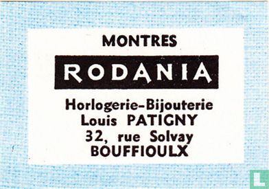 Rodania Louis Patigny