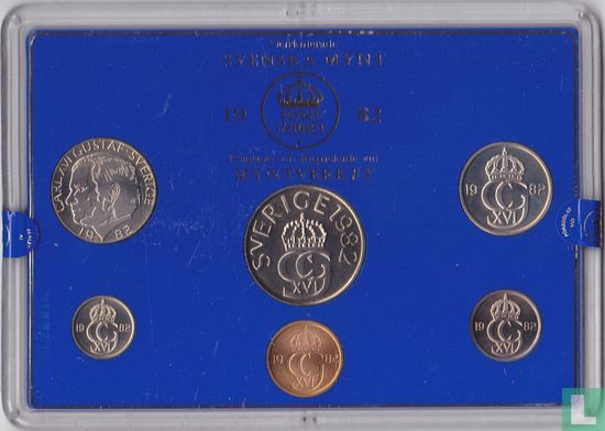 Sweden mint set 1982 (swedish) - Image 1