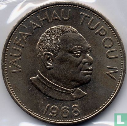 Tonga 2 pa'anga 1968 (cuivre-nickel) - Image 1