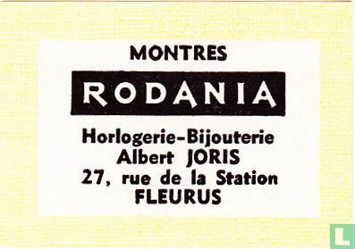 Montres Rodania - Albert Joris