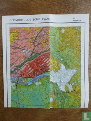 Geomorfologische Kaart van Nederland 1:50 000, Blad 40 Arnhem