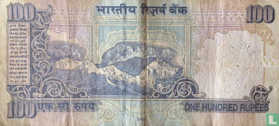 Indien 100 Rupien 2010 (R) - Bild 2
