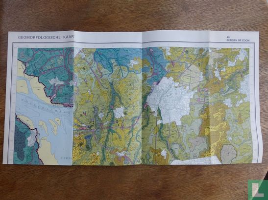 Geomorfologische Kaart van Nederland 1:50 000, Blad 49 Bergen op Zoom