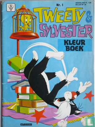 Tweety & Sylvester kleurboek - Afbeelding 1