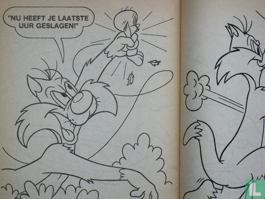 Tweety & Sylvester kleurboek - Afbeelding 3