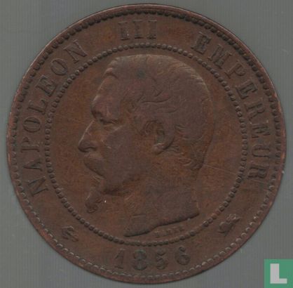 France 10 centimes 1856 (D) - Image 1