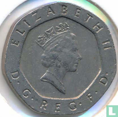 United Kingdom 20 pence 1989 - Image 2