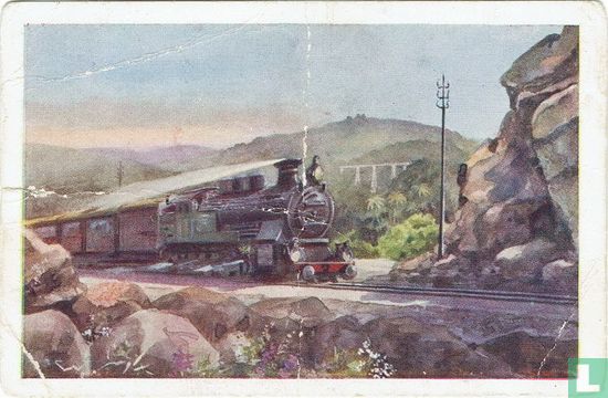 Locomotief van den expresstrein Weltevreden-Soerabaija - Afbeelding 1