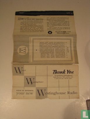 Westinghouse H-562P4 portable buizenradio - Bild 3