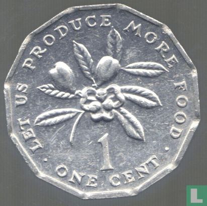Jamaica 1 cent 1985 "FAO" - Image 2