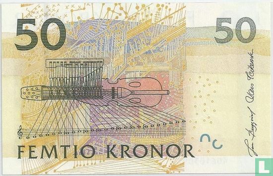 Suède 50 couronnes 2004 - Image 2