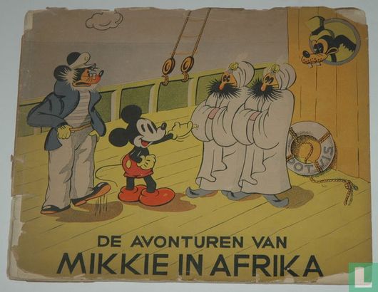 De avonturen van Mikkie in Afrika - Afbeelding 1