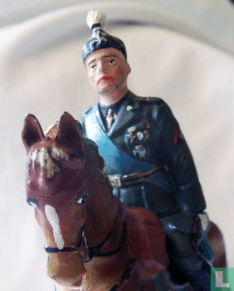 Mussolini te paard - Afbeelding 2