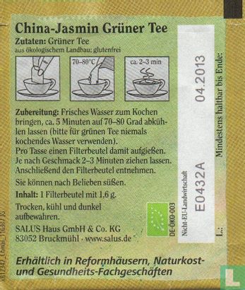 China-Jasmin Grüner Tee - Afbeelding 2