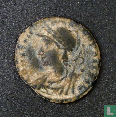 Roman Empire, AE3 (16), 335-337 AD, commemorative Foundation of Constantinople, Alexandria - Image 1