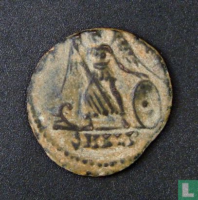 Roman Empire, AE3 (16), 335-337 AD, commemorative Foundation of Constantinople, Alexandria - Image 2