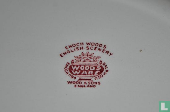 Schaal 30 x 23,5 cm - English Scenery - Wood & Sons - Afbeelding 2