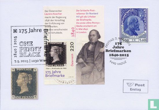 175 years stamps  