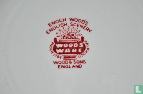 Diep bord Ø 23 cm - English Scenery - Wood & Sons - Image 2