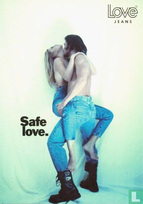 B000088 - Love Jeans "Safe love." - Afbeelding 1