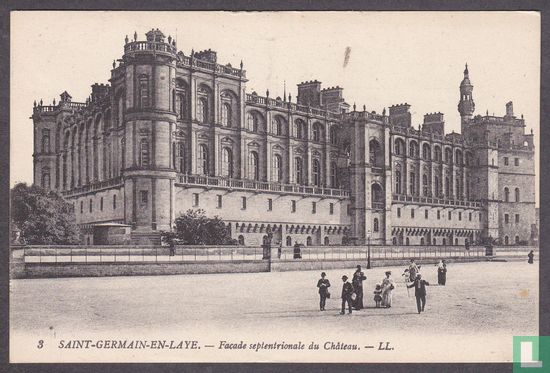 Saint-Germain-en-Laye, Facade septentrionale du Chateau