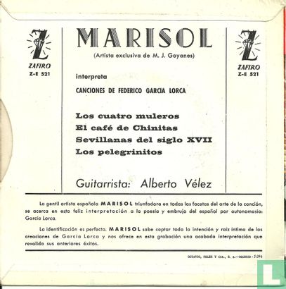 Marisol interpreta canciones de Garcia Lorca - Afbeelding 2