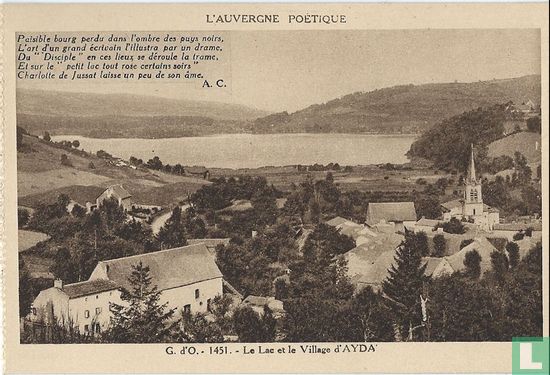 Le Lac et le Village d'Ayda