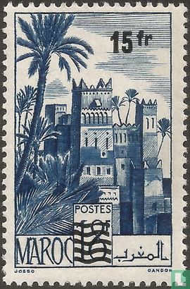 Cityscapes, with overprint